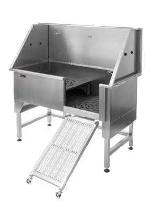 Picture of Groom Professional Supreme Stainless Steel Bath with Ramp